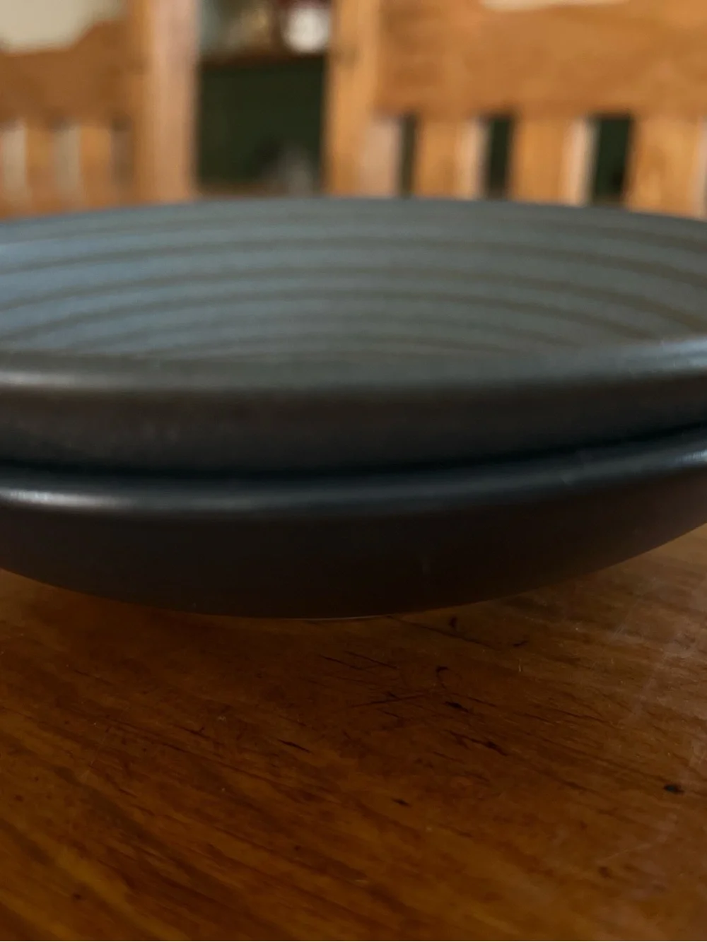 Denby Studio Grey Small Ridged Bowls